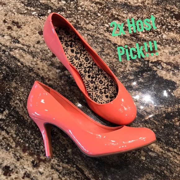 Gianni Bini Shoes - Gianni Bini | Coral Patent Leather Heels